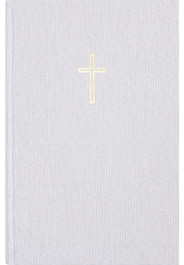 2024 Bibel, Lys beige tekstil, stor