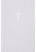 2024 Bibel, Lys beige tekstil, stor
