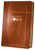 Bibelen Guds ord-Fokus, brun m reg