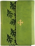 2011 Bibel i grønt kunstsk. liten