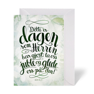 Dette er dagen - kort