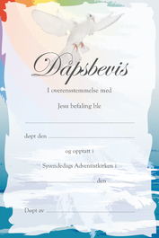 Dåpsbevis